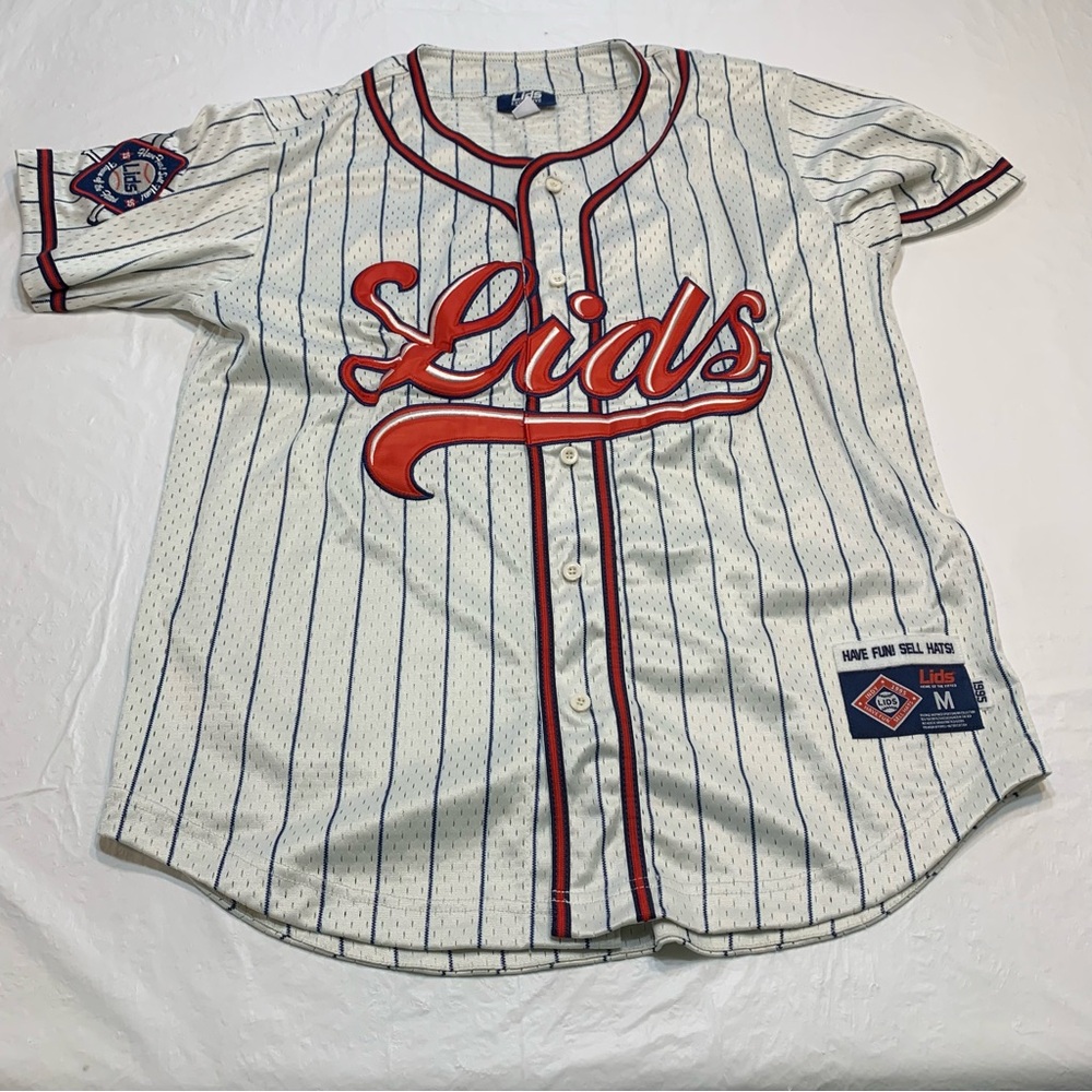 Lids Exclusive Pinstripe Jersey #95 Men’s Medium Vintage